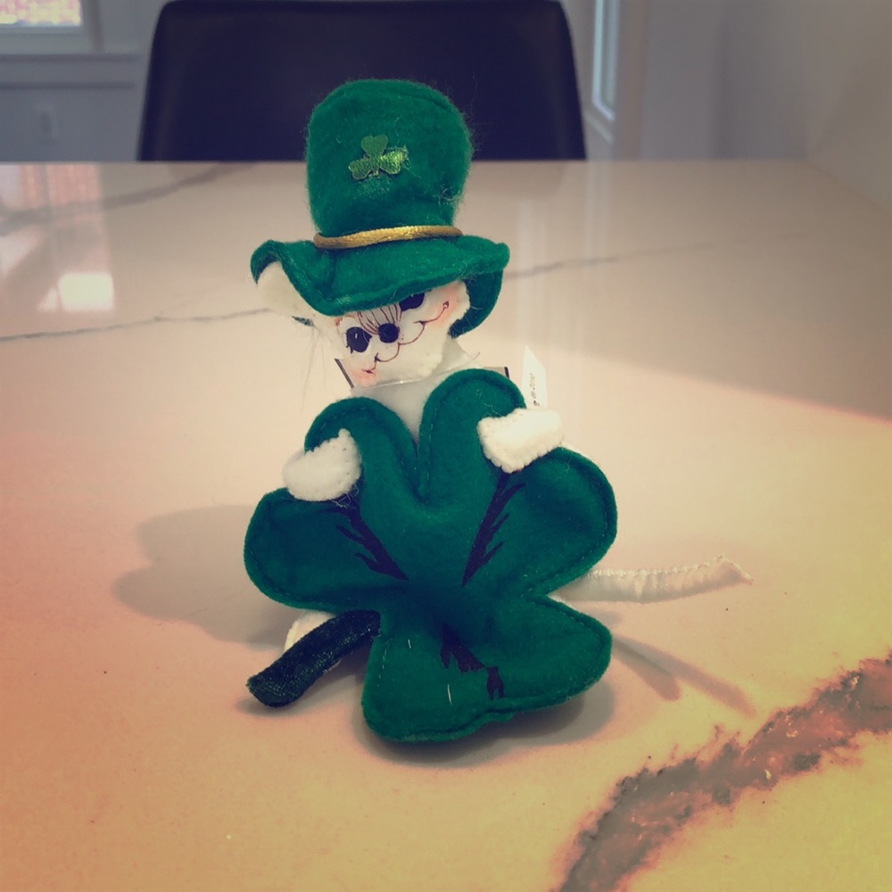 Annalee Shamrock Mouse ☘️